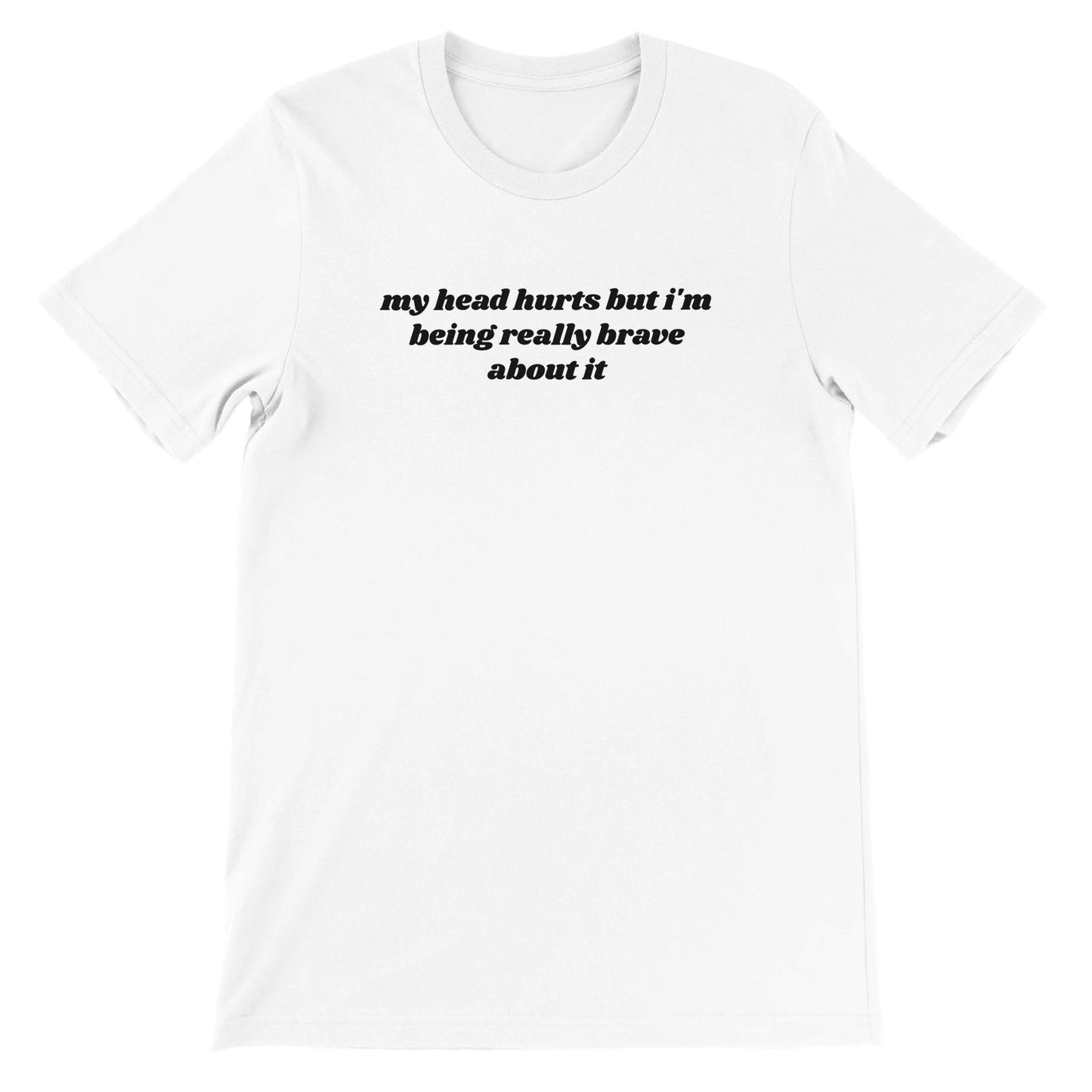 My Head Hurts printed t-shirt