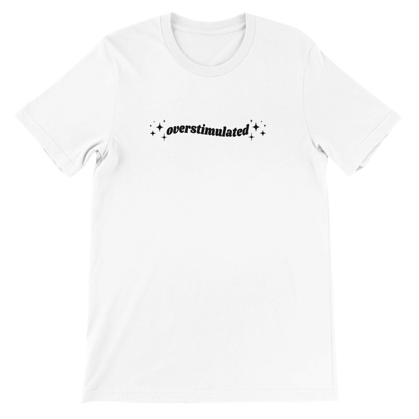 Overstimulated printed t-shirt