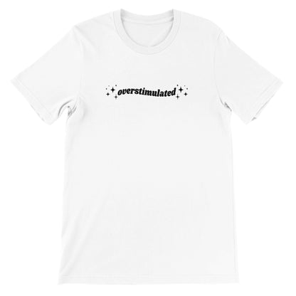 Overstimulated printed t-shirt