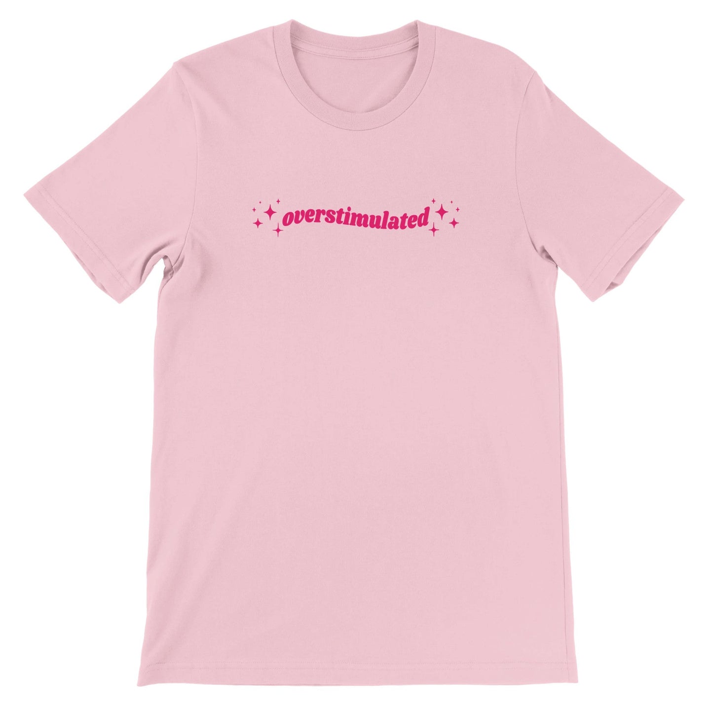 Overstimulated printed t-shirt