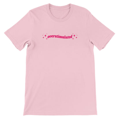 Overstimulated printed t-shirt