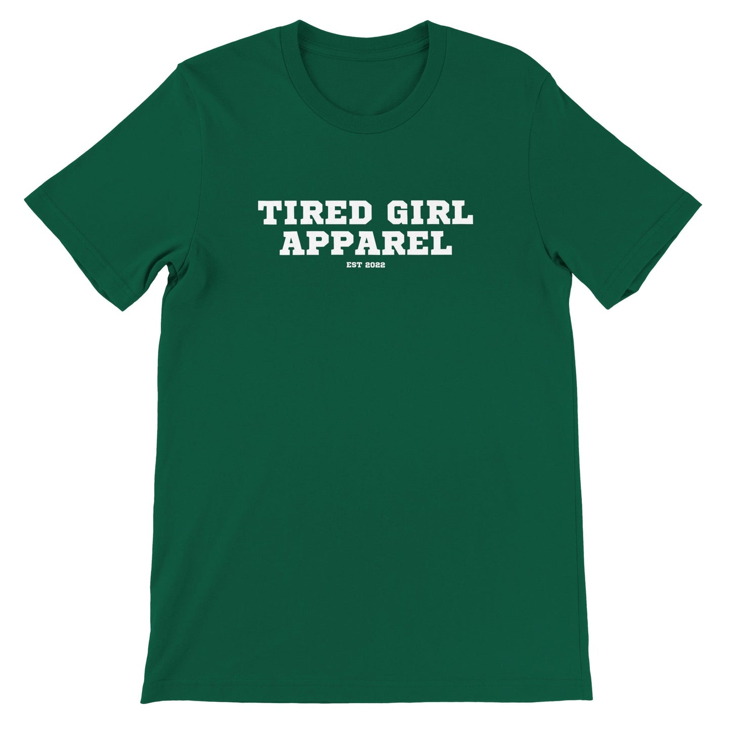 Tired Girl Apparel printed t-shirt