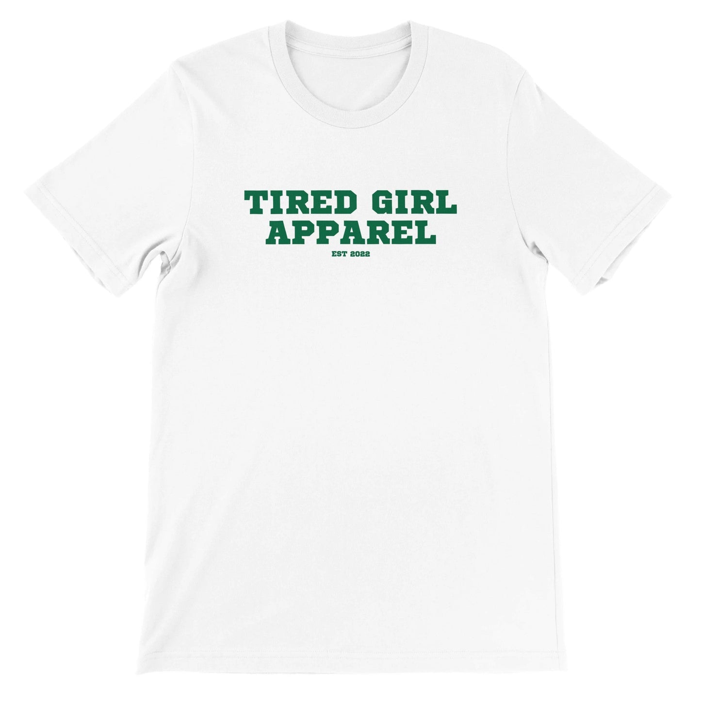 Tired Girl Apparel printed t-shirt