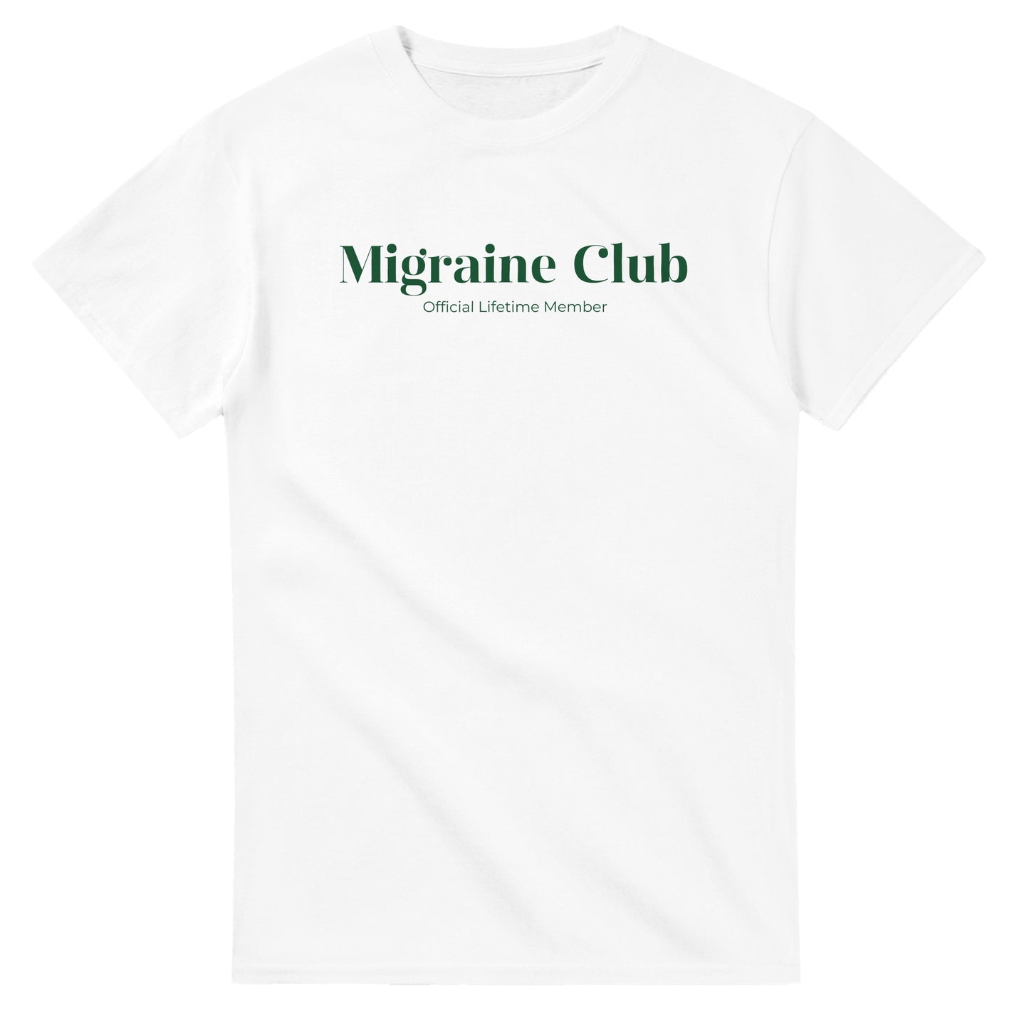 Migraine Club printed tee