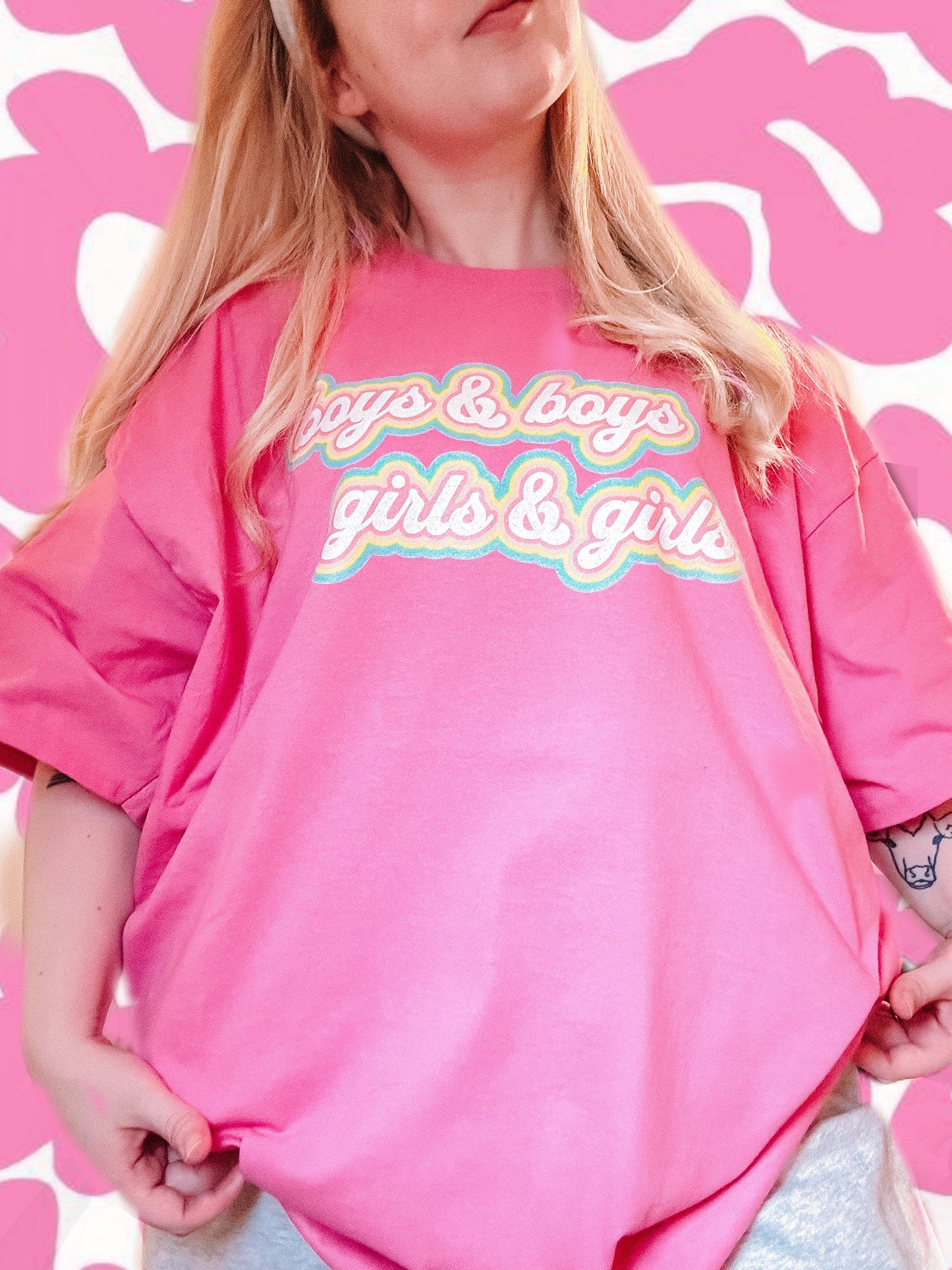 Boys & Boys & Girls & Girls printed tee