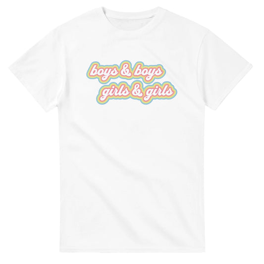 Boys & Boys & Girls & Girls printed tee