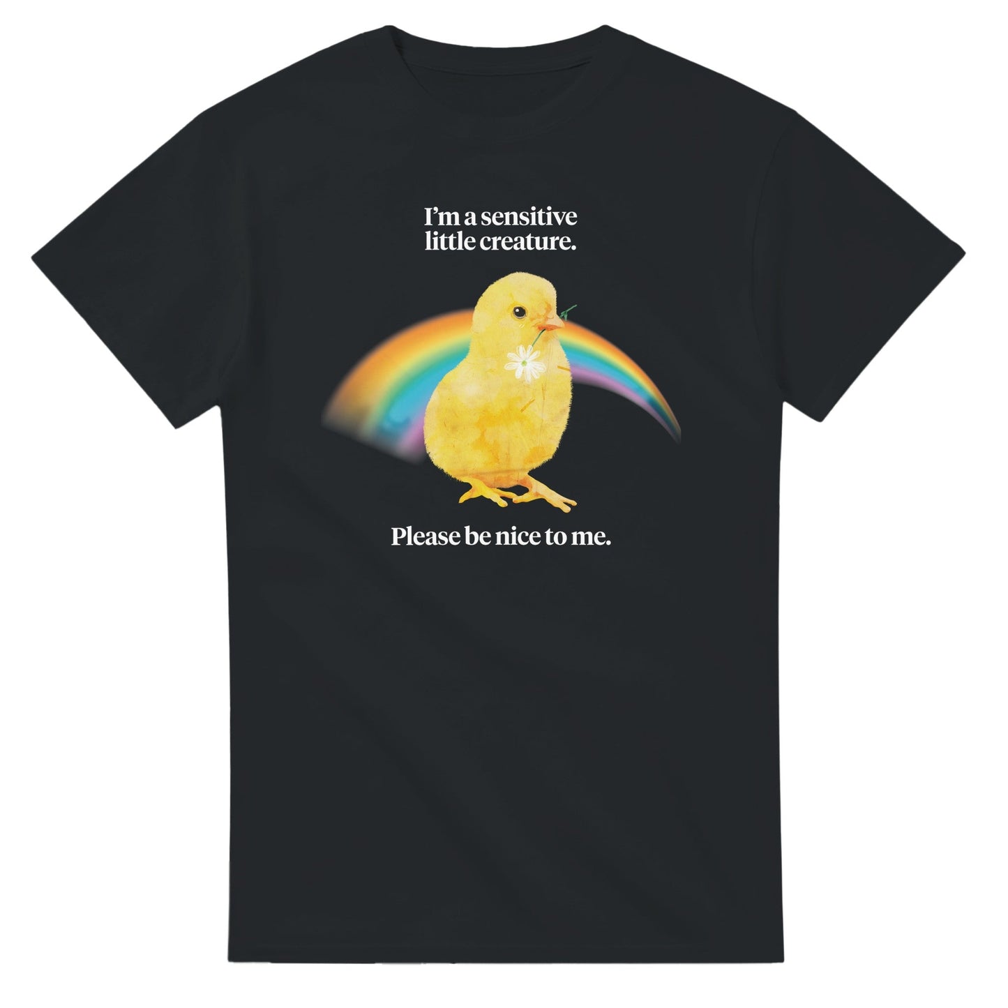 I'm A Sensitive Little Creature printed tee