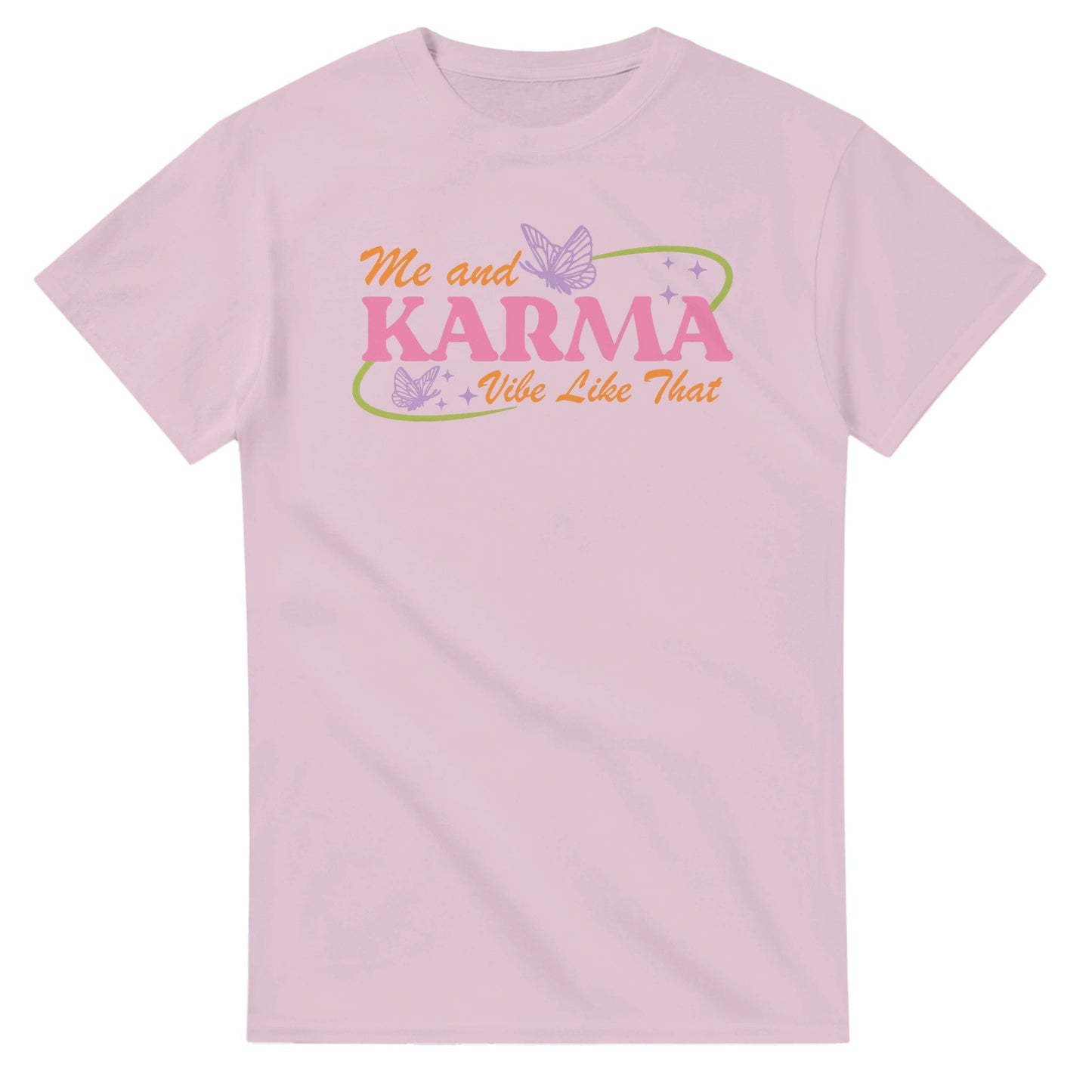 Me And Karma Vibe Like That printed tee