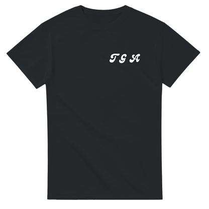 Tired Girl Apparel Floral Logo printed tee