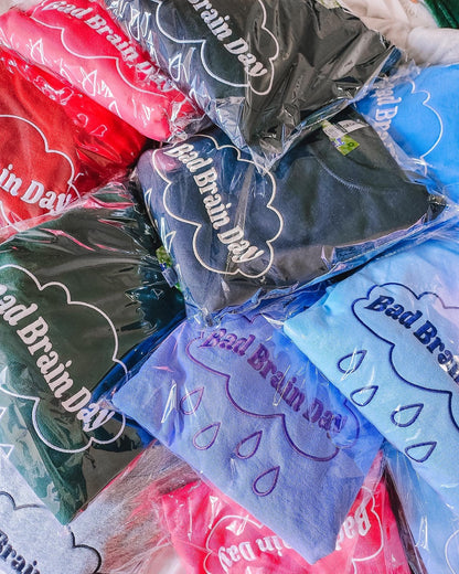 Bad Brain Day embroidered sweatshirt