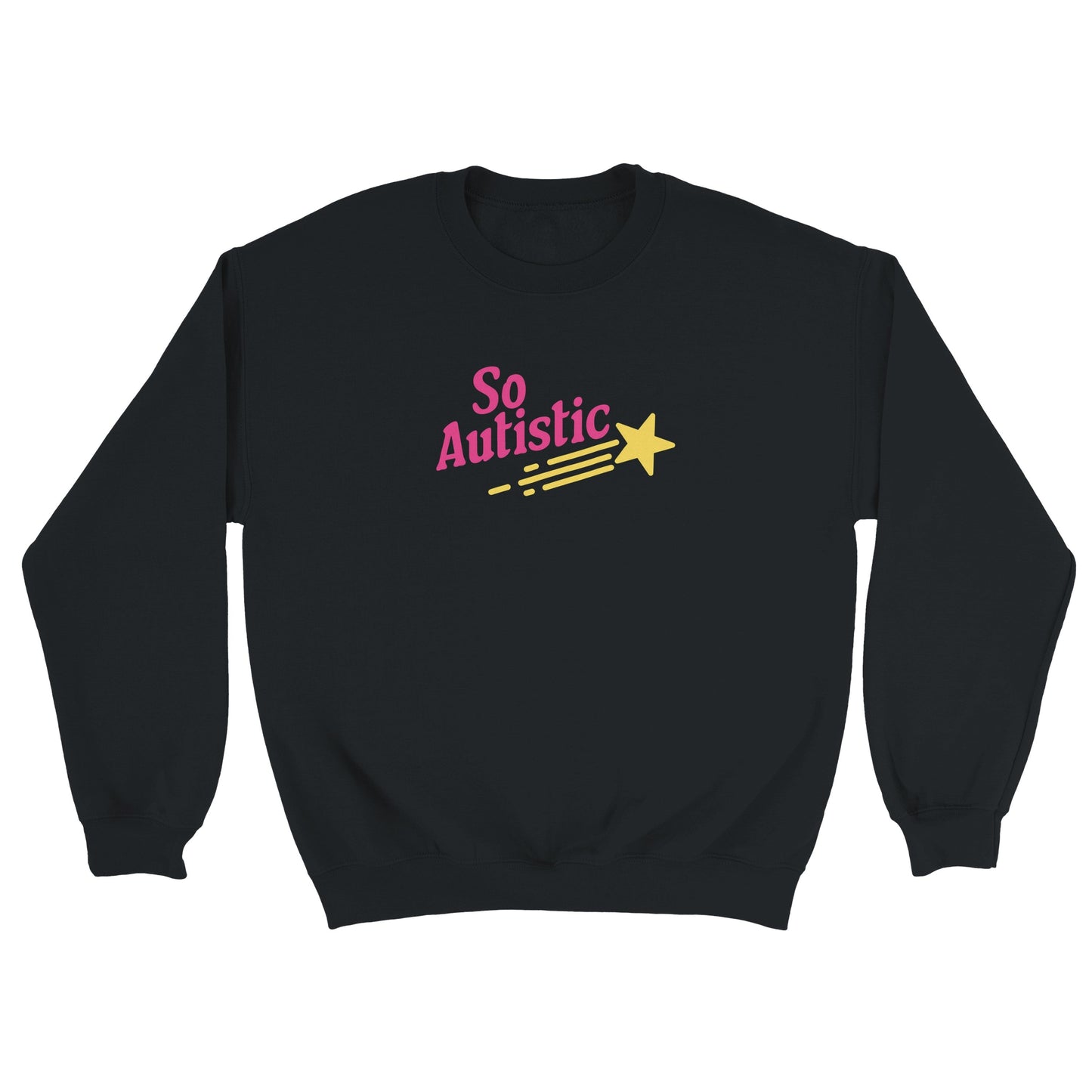 So Autistic embroidered sweatshirt