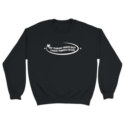 Things To Do embroidered sweatshirt