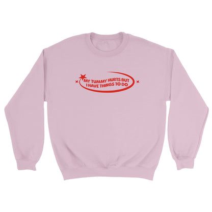 Things To Do embroidered sweatshirt