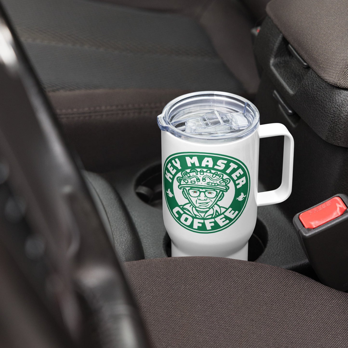 Ghostbusters Travel mug, Thermal Mug with Handle.