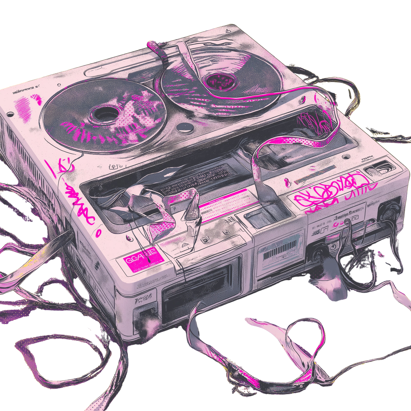 MiniDisc Chaos (Heavy Faded Tee)