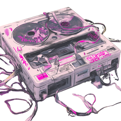 MiniDisc Chaos (Heavy Faded Tee)