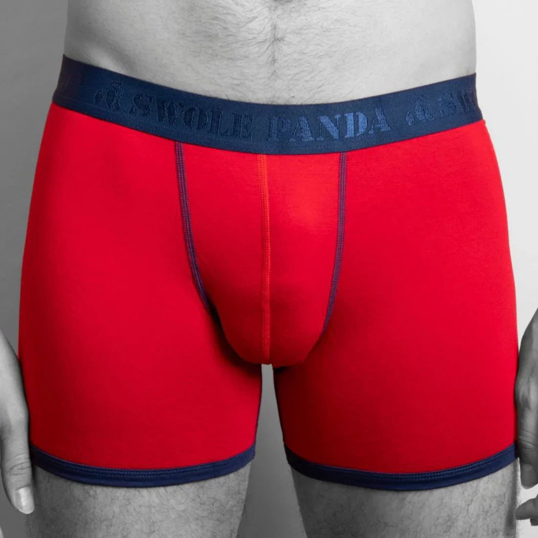 Bamboo Boxers 2 Pack - Red & Gorillas