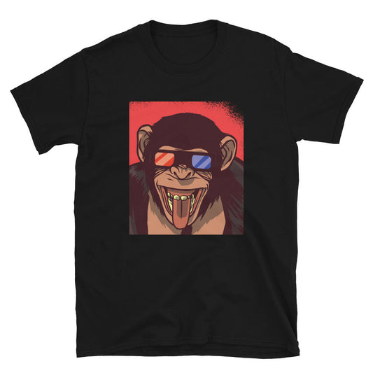 Monkey t shirt, tee. Crazy Monkey t-shirt.