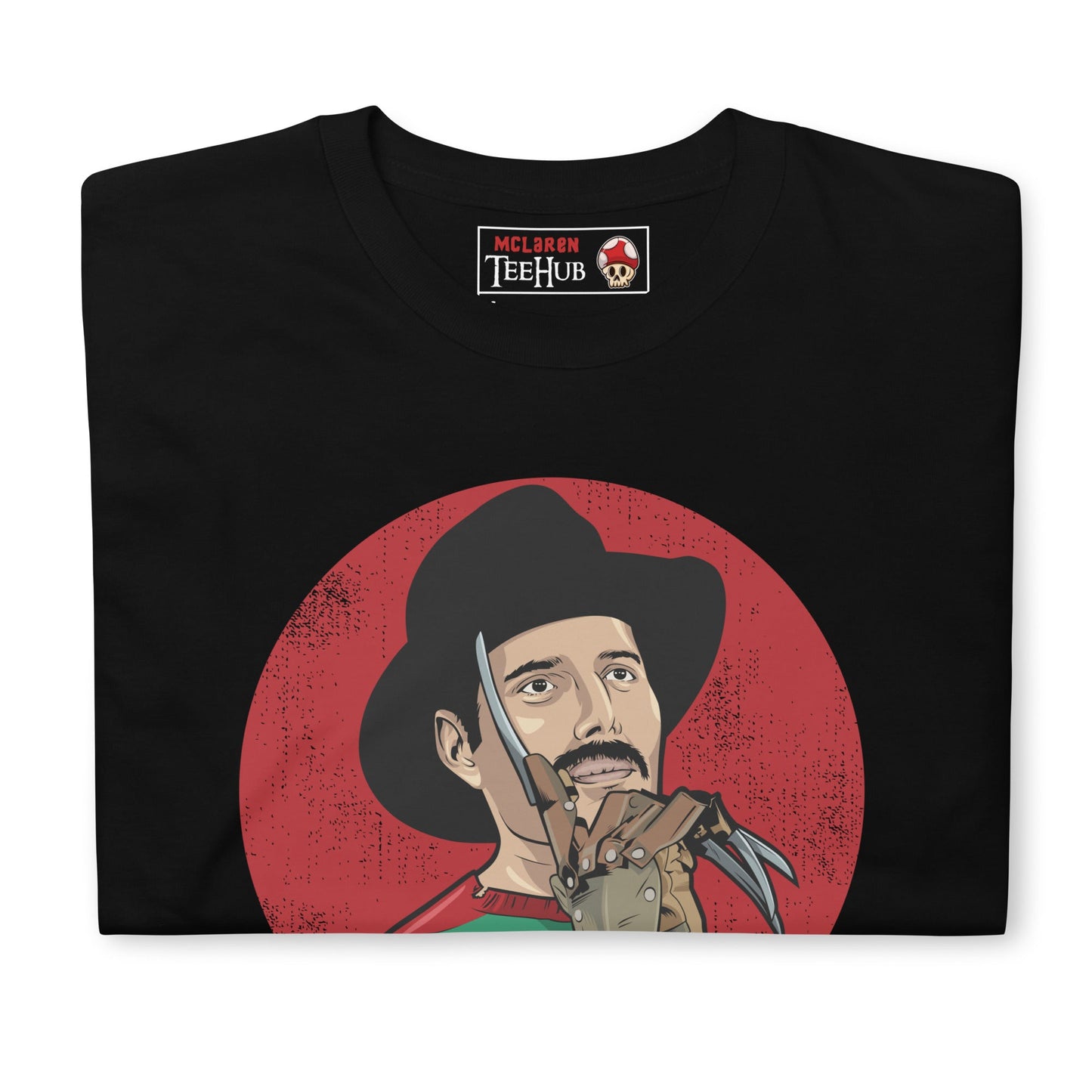 The Nightmare must go on, Freddy krueger, Freddie Mercury, Pop Culture Unisex T-Shirt