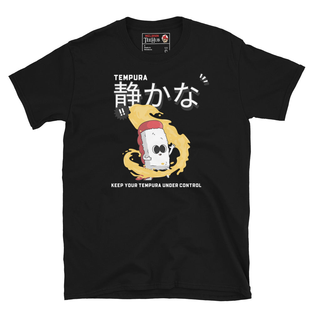 Funny Tempura T-Shirt – Keep Your Tempura Under Control Sushi Tee