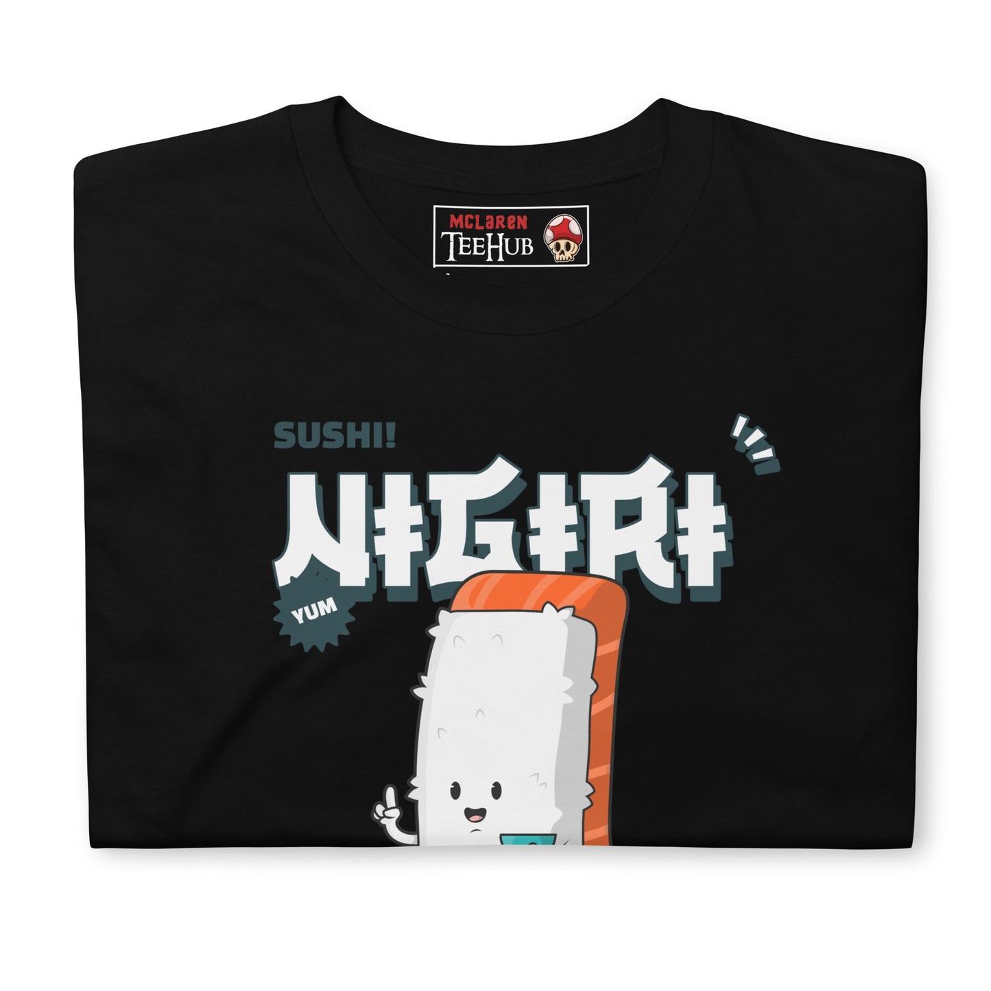 Nigiri Sushi Lovers Club T-Shirt – Funny Japanese Food Tee