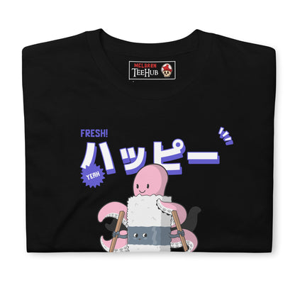 Funny Sushi Roll T-Shirt – I Like the Way You Roll Octopus Tee