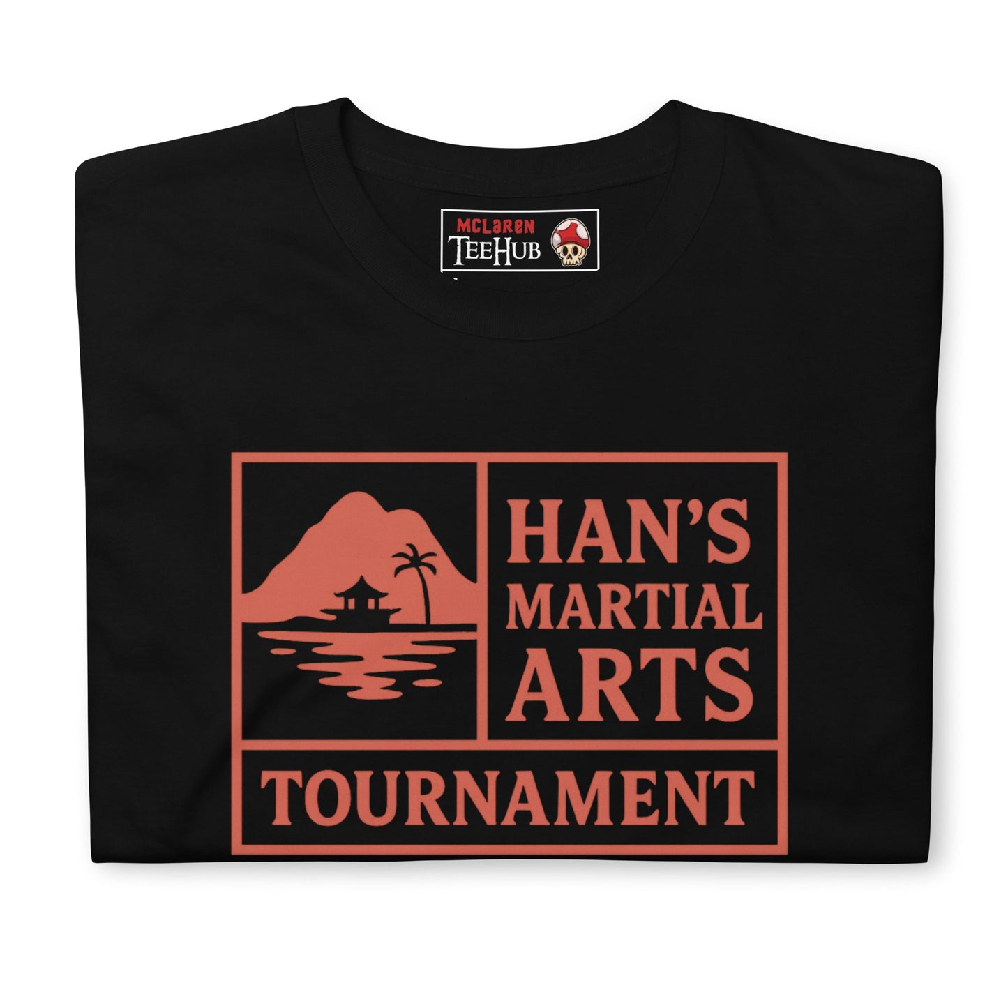 Han’s Martial Arts Tournament T-Shirt – Enter the Dragon 1973 Retro Tee