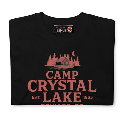 Camp Crystal Lake T-Shirt – Friday the 13th Horror Parody Tee