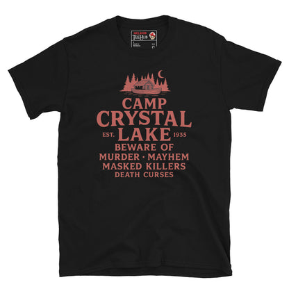 Camp Crystal Lake T-Shirt – Friday the 13th Horror Parody Tee