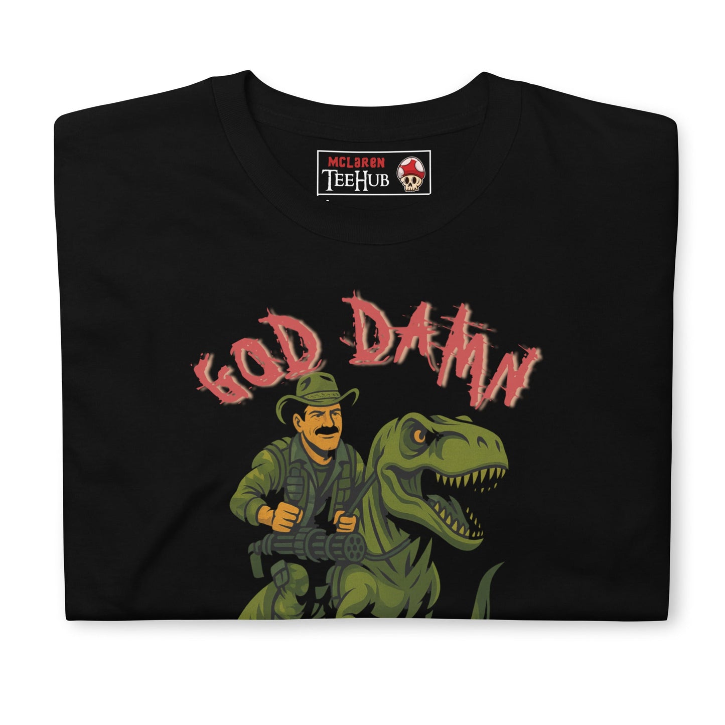 Blain “Sexual Tyrannosaurus” T-Shirt – Predator Movie Tribute Tee