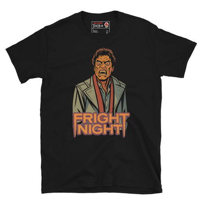 Fright Night Jerry Dandrige T-Shirt - 80s Vampire Horror Cult Classic Tee