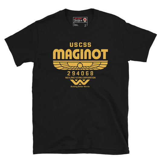 USCSS Maginot Weyland-Yutani T-Shirt – Alien Earth Retro Sci-Fi Tee