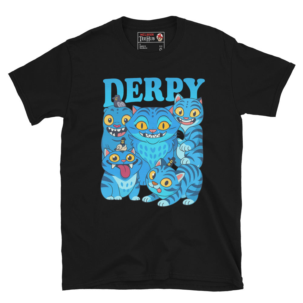 K-Pop Demon Hunters DERPY Blue Demon T-Shirt