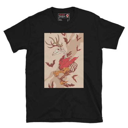 Wendigo Horror Halloween T-Shirt, Creepy Folklore Creature, McLaren T-Hub Exclusive