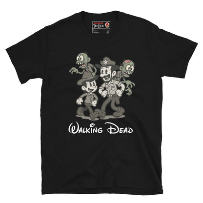Walking Dead Retro Cartoon Zombie T-Shirt – Exclusive McLaren T-Hub Design
