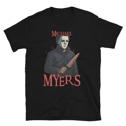 Michael Myers Horror T-Shirt – Halloween Movie Slasher Classic Tee