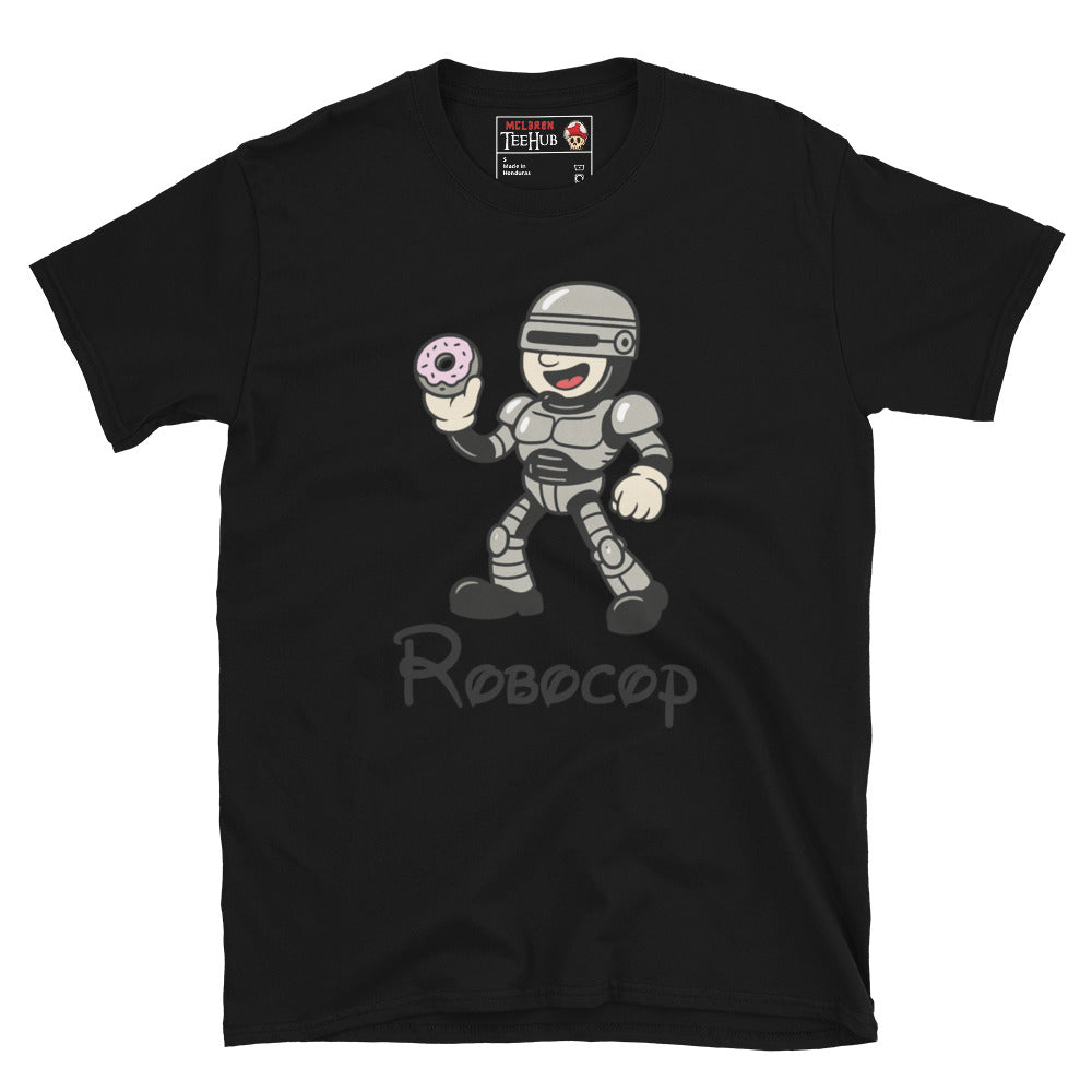 Robocop Inspired Rubber Hose Cartoon T-Shirt