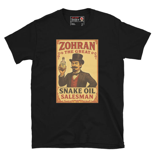 Zohran Snake Oil Salesman T-Shirt