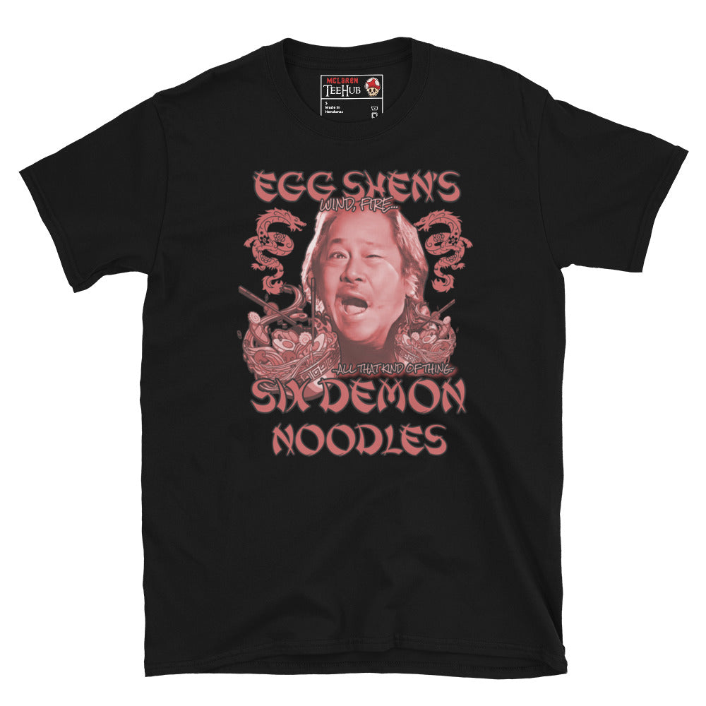 Big Trouble in Little China, Egg Shens six demon noodles.