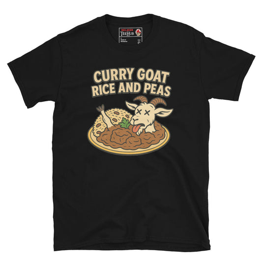 Curry Goat Rice and Peas T-Shirt