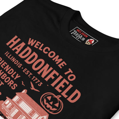 "Welcome To Haddenfield" Halloween Movie T-Shirt