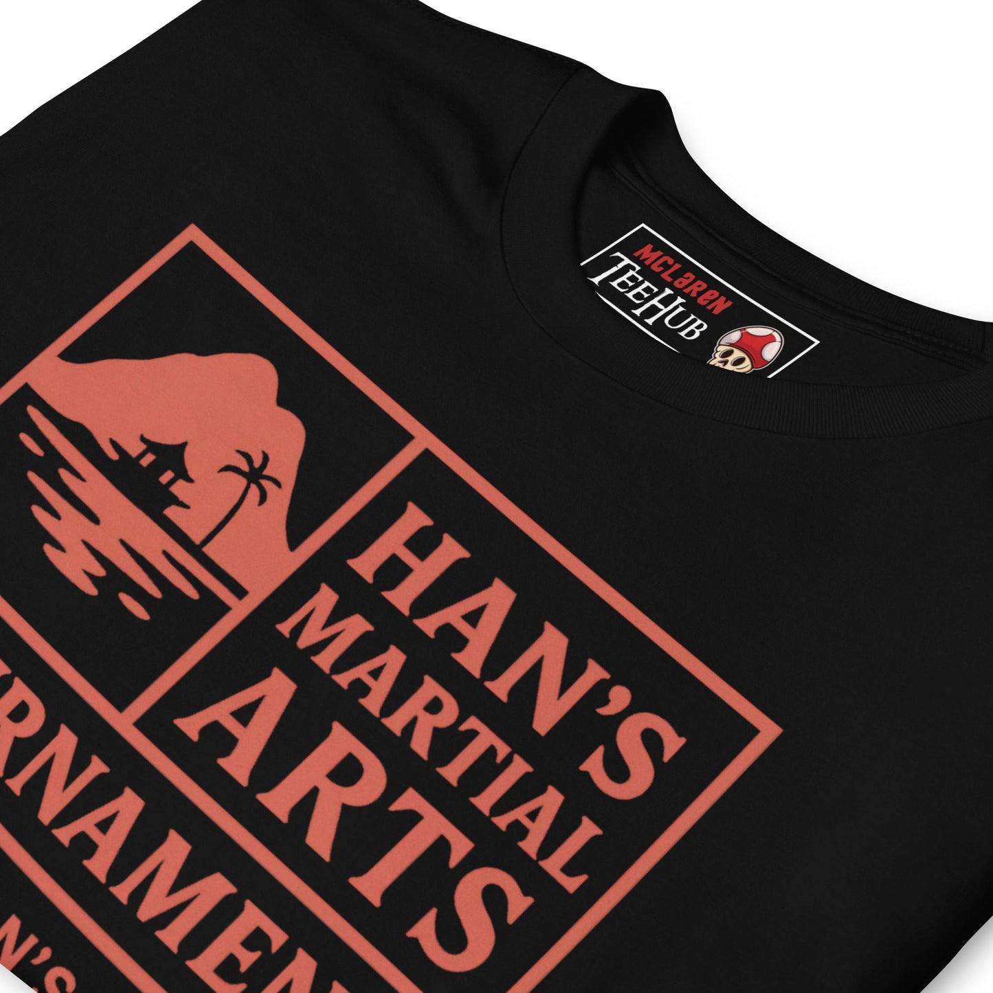 Han’s Martial Arts Tournament T-Shirt – Enter the Dragon 1973 Retro Tee