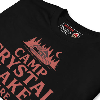 Camp Crystal Lake T-Shirt – Friday the 13th Horror Parody Tee