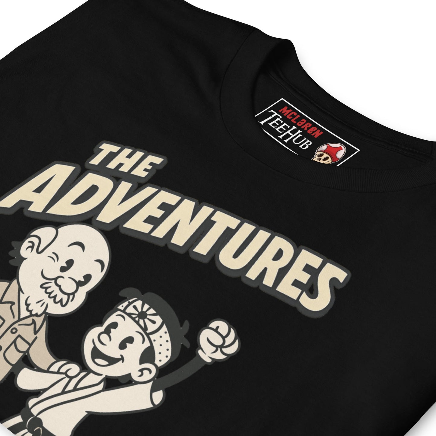 Retro Karate Kid T-Shirt – Mr. Miyagi & Daniel-San Vintage Cartoon Tee
