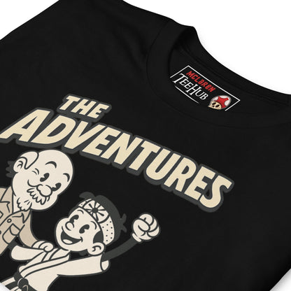 Retro Karate Kid T-Shirt – Mr. Miyagi & Daniel-San Vintage Cartoon Tee