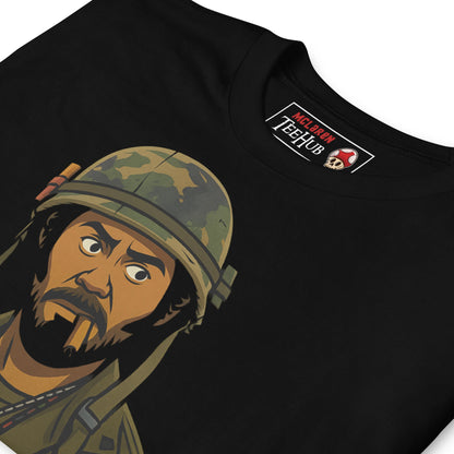 Tropic Thunder "Dude Disguised as Another Dude" Funny Movie Quote T-Shirt
