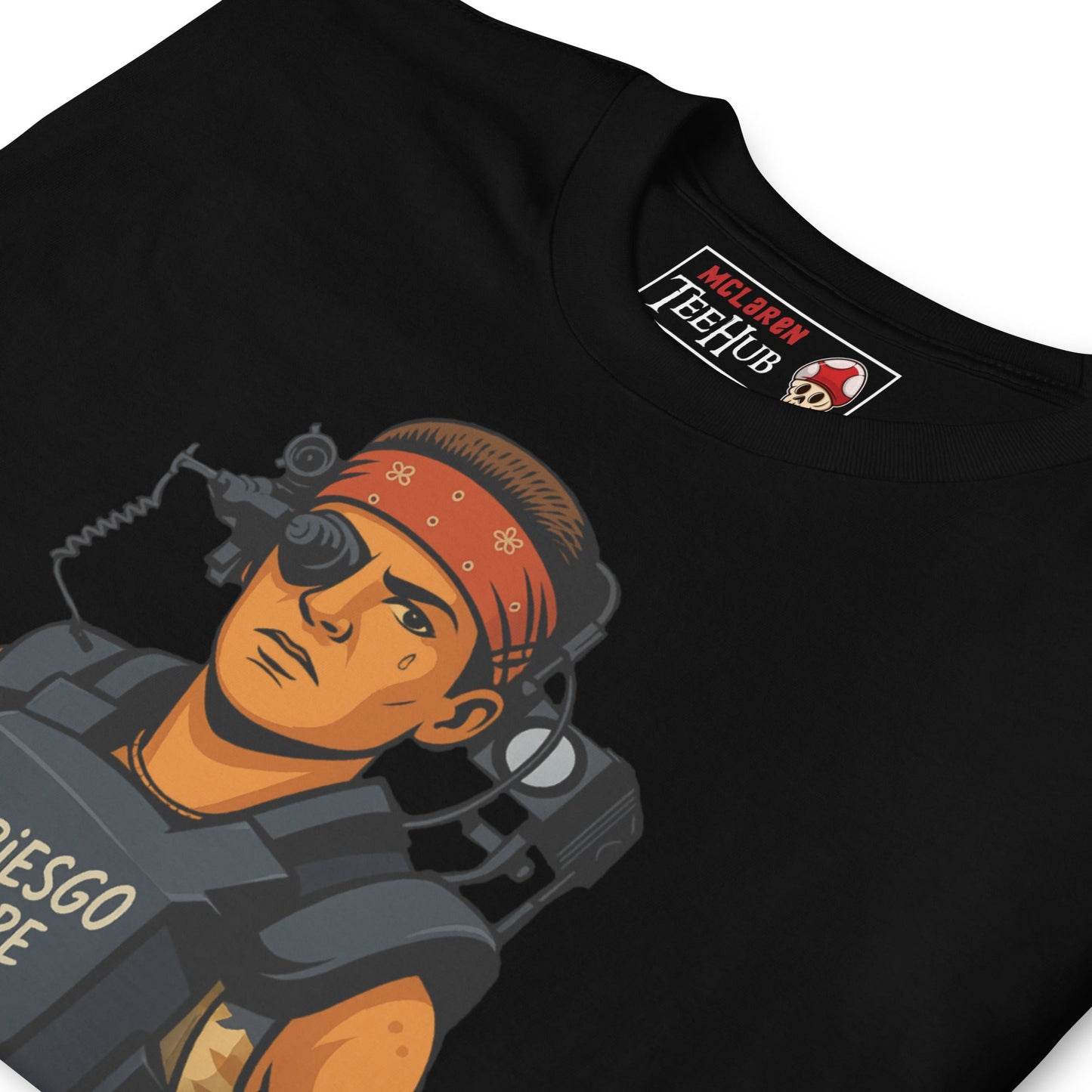 Aliens Colonial Marines Vasquez T-Shirt – El Riesgo Siempre Vive – Sci-Fi Movie Graphic Tee