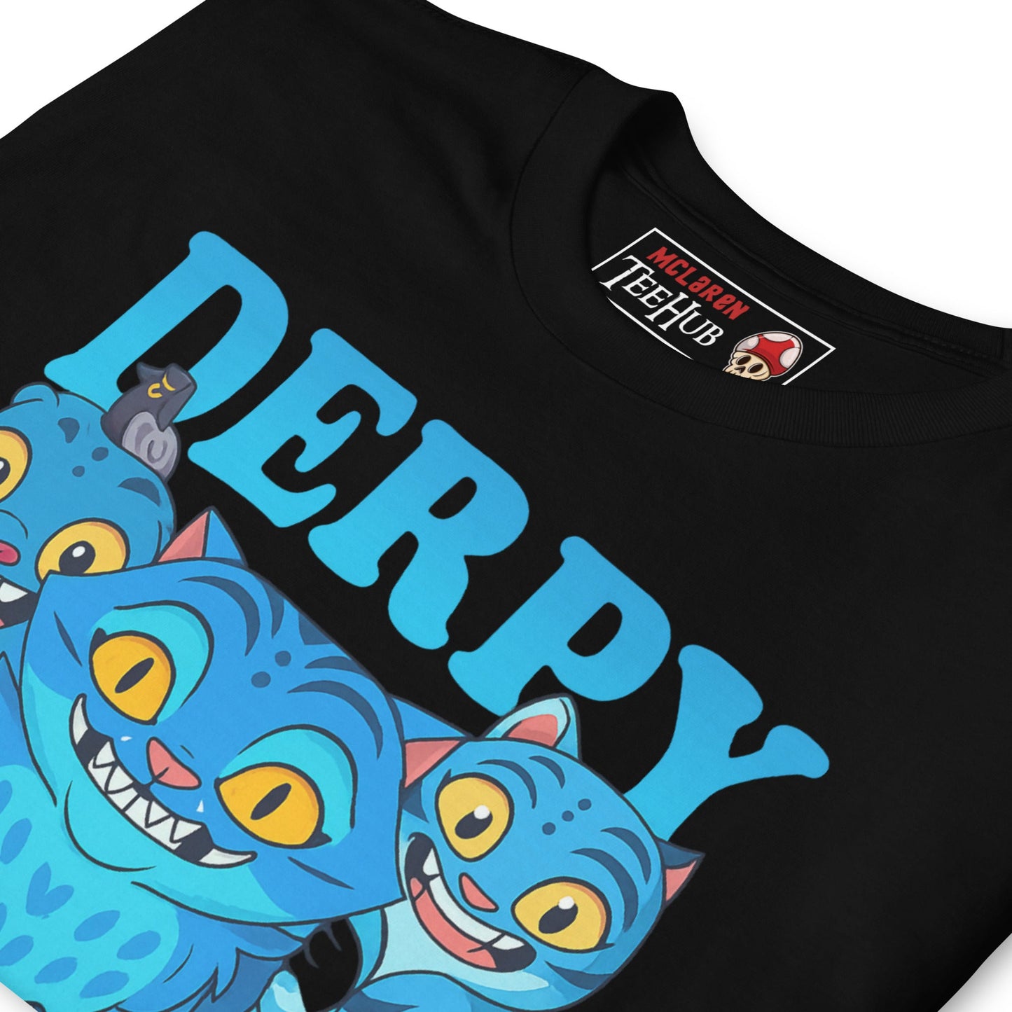 K-Pop Demon Hunters DERPY Blue Demon T-Shirt