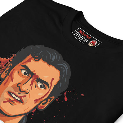 ASH WILLIAMS The Evil Dead Unisex T-Shirt Cult Horror Movie Hero Tee