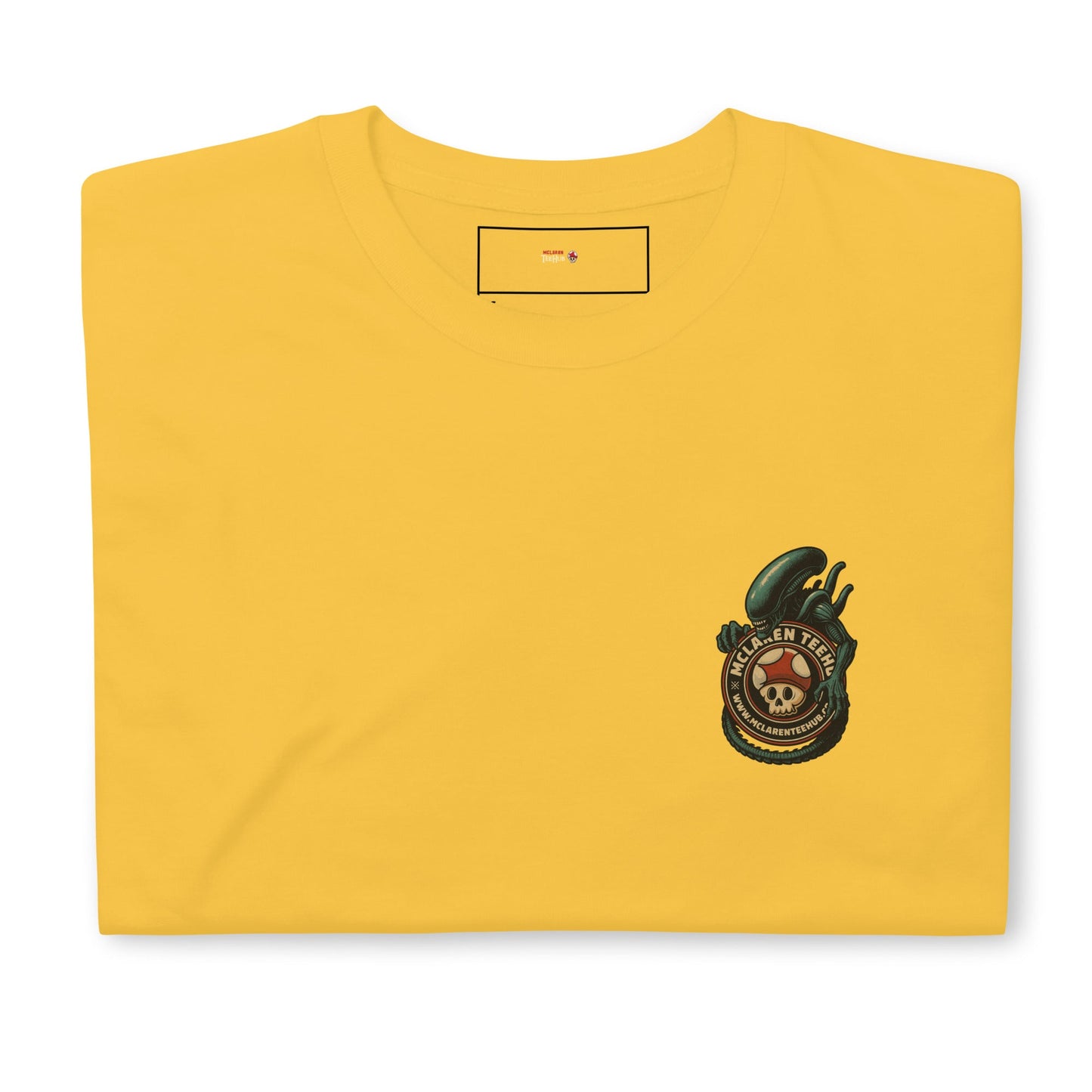 Xenomorph Logo Tee – McLaren Tee Hub Alien-Inspired T-Shirt